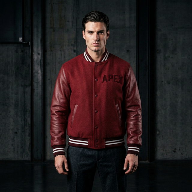 The Apex Varsity — Varsity Red colorway